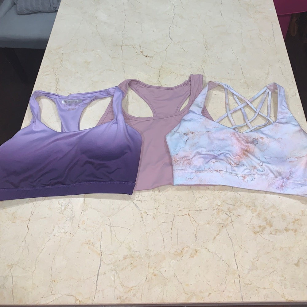 3 Medium Sports Bras